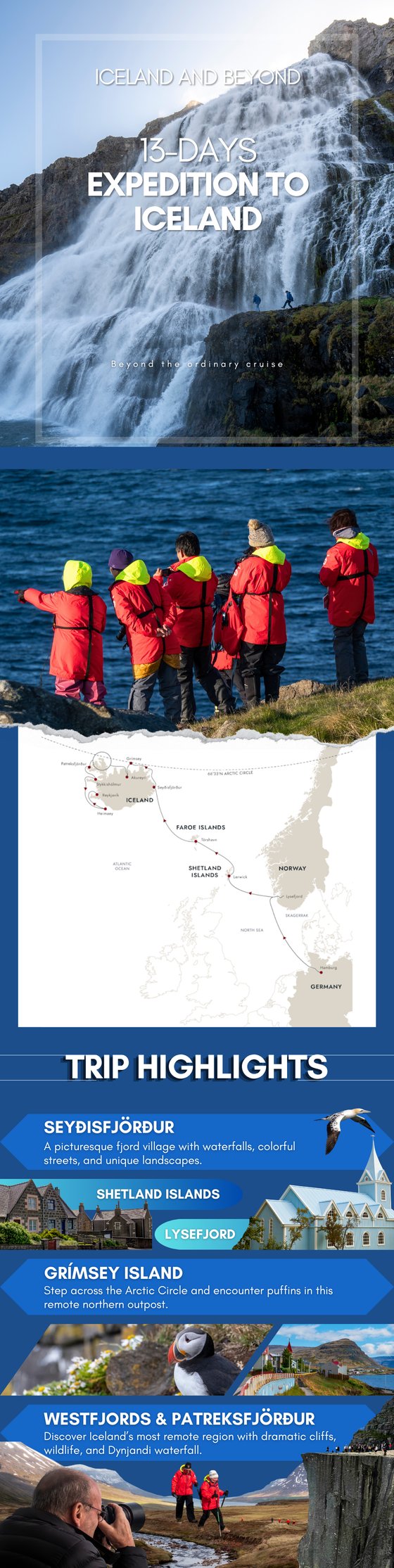Iceland Landing Page Poster (13 days)
